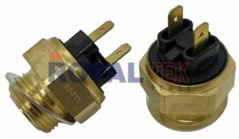 BULBO TERMOCONTACTO DE ELECTROVENTILADOR ROYALTEK  - TEMPERATURA 87-77C -- PEUGEOT 205 1.3 1.4 GTI / 505 2.0 DIESEL 2.0 NAFTA 2.0I 2.2I / RENAULT FUEGO 2.0 / MASTER / 11 / 12 / 18 1.6 2.0 DIESEL / 4 / 9 RODEO / TRAFIC  --- OEM 91514046 91515141 095543583 96611529